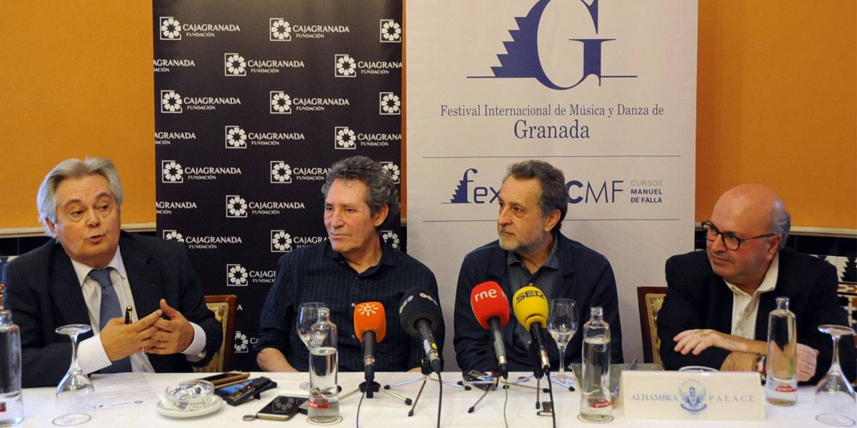 Antonio Jara, Miguel Ríos, Josep Pons y Diego Martínez Antonio Jara, Miguel Ríos, Josep Pons y Diego Martínez