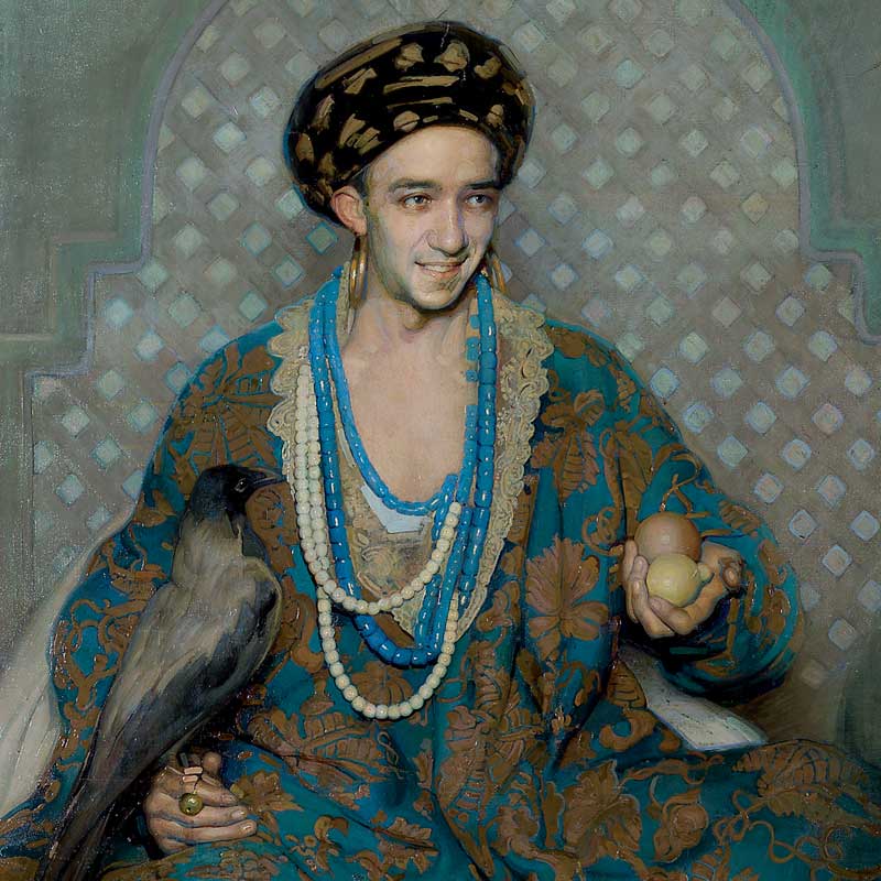 Obra "Príncipe Ahmed" de Gabriel Morcillo