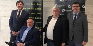 Noticia Bankia y CajaGranada Fundación impulsan dos proyectos especiales de empleo e integración de Aprosmo y Aspaym