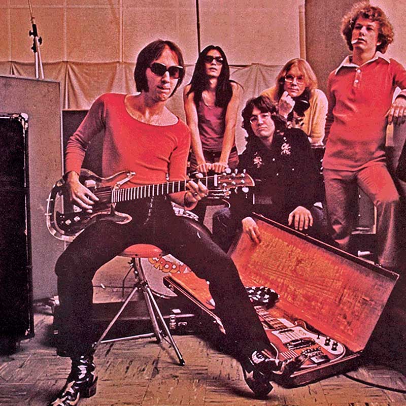 Detalle del cartel deThe Flamin' Groovies - "Teenage Head" Tour 2019 con la aparición estelar de Roy Loney
