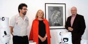 Arte para aprender, la exposición en la que los visitantes son los verdaderos protagonistas, vuelve al Museo Memoria de Andalucía Joaquín Roldán, María Elena Martín-Vivaldi y Francisco José Sánchez Montalbán