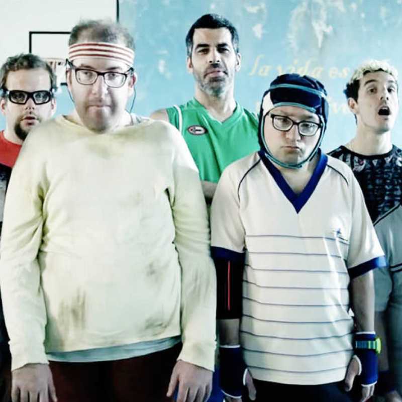 Fotograma de la película "Campeones"