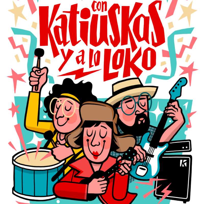 Ilustración de músicos tocando