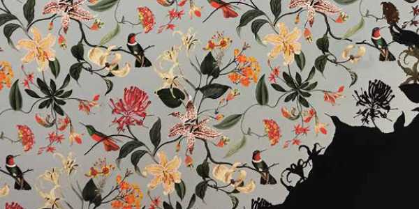 Exposición‘¡Fiat Lux! Nueva Colección Pilar Citoler’ Detalle de la pieza 'Cenizas, pájaro y montaña' de Estefanía Martín Sáenz