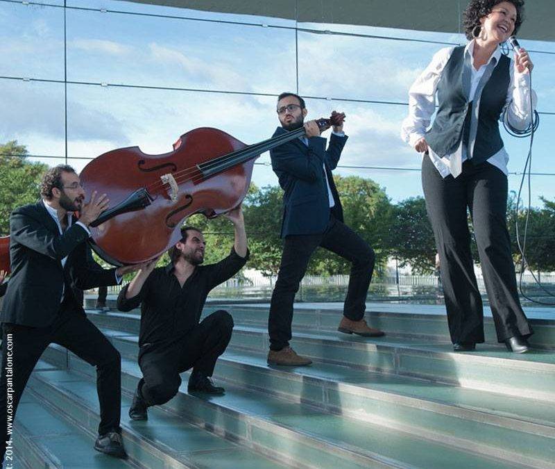 Componentes del grupo Nat'n Jazz Quartet