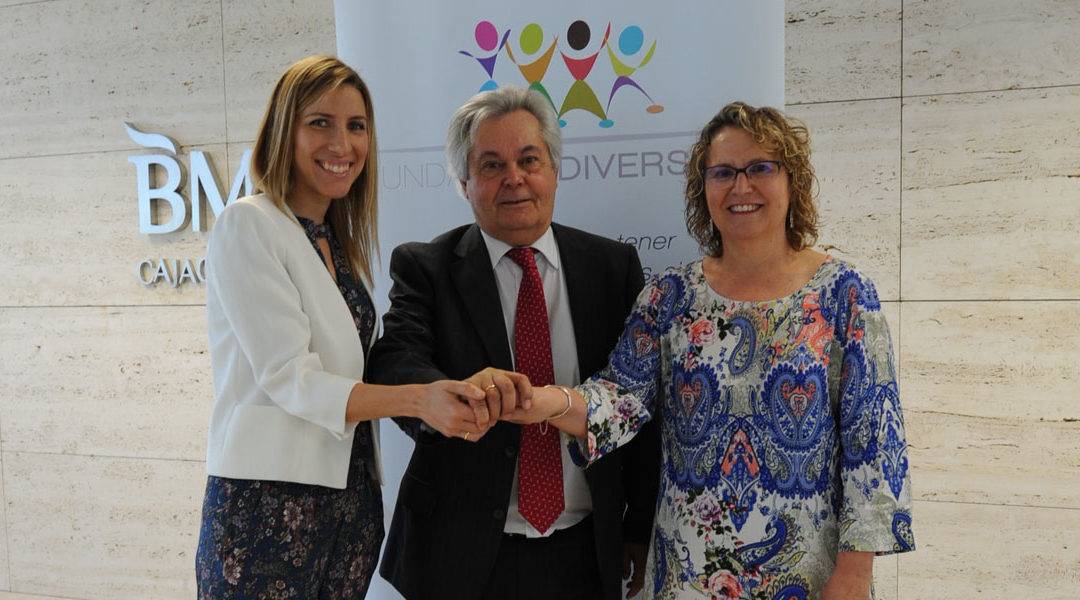 María Martín Titos, Antonio Jara y Carmen Verdejo.