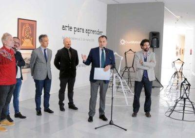 «Arte para aprender » convierte al espectador en artista, en el Museo CAJAGRANADA