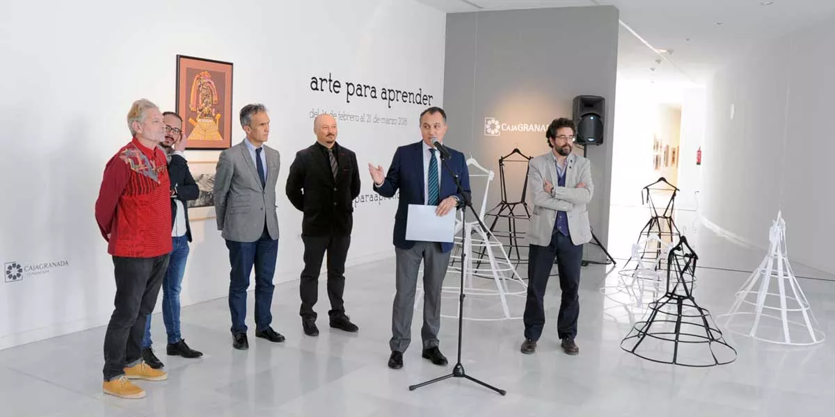 «Arte para aprender » convierte al espectador en artista, en el Museo CAJAGRANADA
