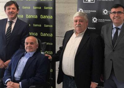 Bankia y CajaGranada Fundación impulsan dos proyectos especiales de empleo e integración de Aprosmo y Aspaym