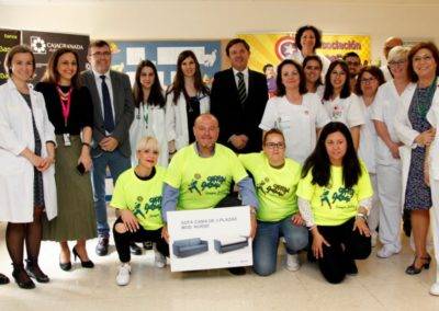 CajaGranada Fundación y Bankia dotan de mobiliario especial el Área de Oncología del Hospital Materno Infantil