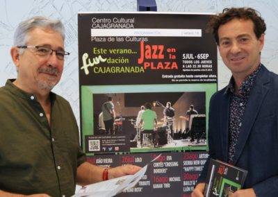 Noches de jazz internacional en la Plaza de las Culturas de CajaGranada