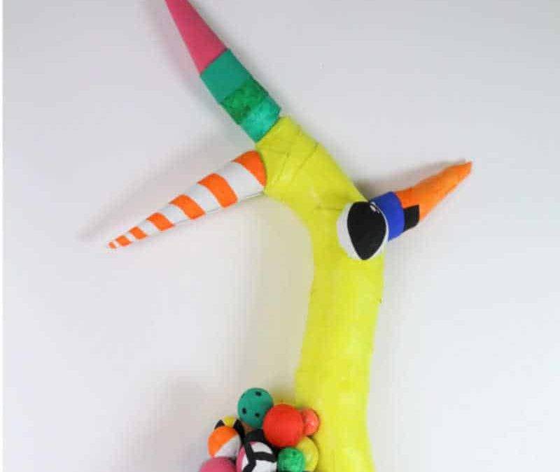 Fragmento de obra de la exposición Arte Contemporáneo y Patrimonio Cultural en Educación Infantil