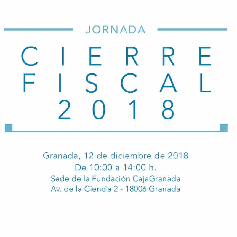 Jornada Cierre Fiscal 2018