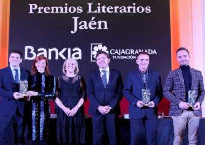 Reivindicación de la literatura en la fiesta de las letras de los XXXIV Premios Literarios Jaén de CajaGranada