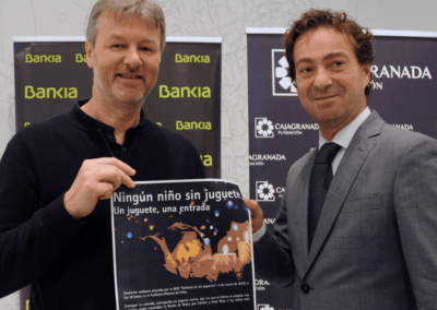 CajaGranada Fundación, Bankia y la OCG renuevan su campaña ‘Ningún niño sin juguete’
