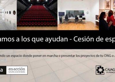 Un total de 15 asociaciones se beneficiarán del programa ‘Ayudamos a los que ayudan. Cesión de espacios’ de Bankia y CajaGranada Fundación