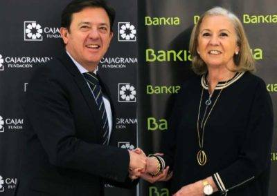 Bankia apoya con 850.000 euros a CajaGranada Fundación para desarrollar programas sociales en Andalucía