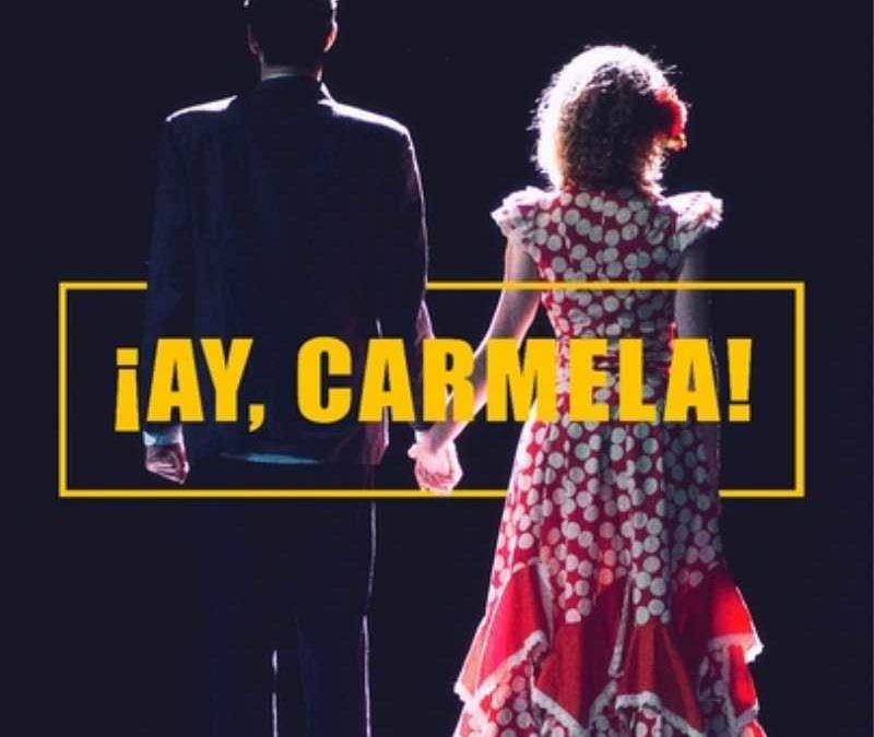 Detalle del cartel de la obra "¡Ay Carmela!"