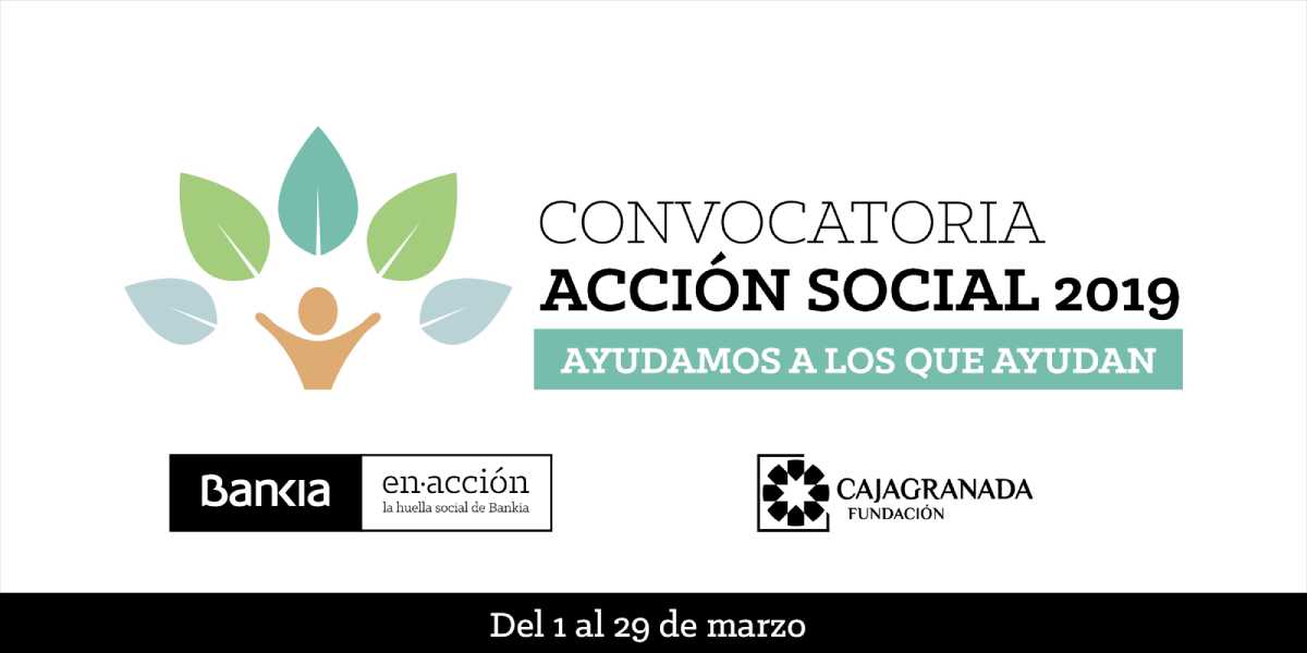 Bankia y CajaGranada Fundación lanzan la convocatoria ‘Ayudamos a los que ayudan’ para apoyar proyectos sociales en Andalucía por 250.000 euros