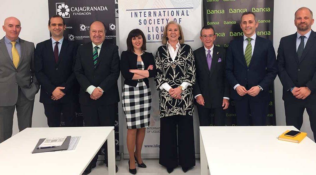 En la fotografía de izquierda a derecha: Isaías Ibáñez, Juan José Díaz, Fernando Cornet, María José Serrano, María Elena Martín-Vivaldi, José Luis García, José Antonio González y Santiago Maroto