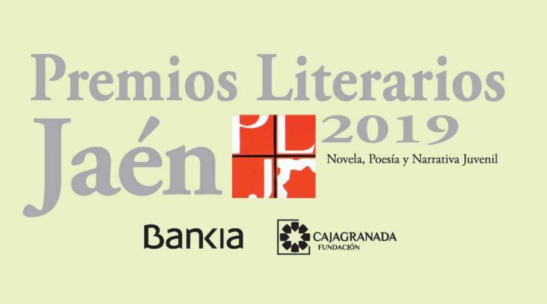 Motivo promocional de los XXXV Premios Literarios de Jaén