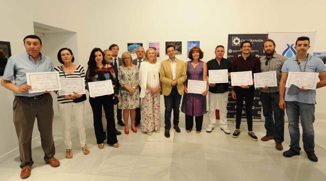 Foto de familia. Exposición "Granada, paisajes del agua"
