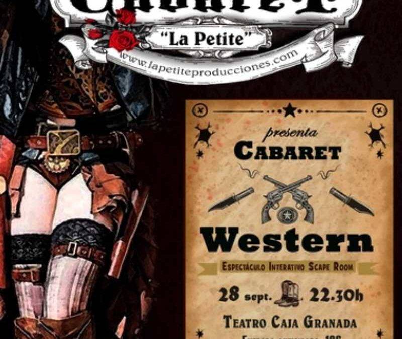 Detalle del cartel de 'Cabaret La Petit Western'