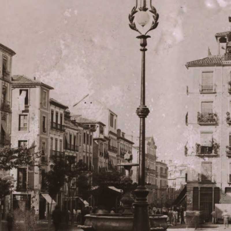 Vista de Plaza Nueva. Granada