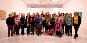 CajaGranada Fundación presenta la exposición ‘Flora y fauna de la Alhambra’ Alumnos, docentes y responsables del taller de pintura Pablo Picasso