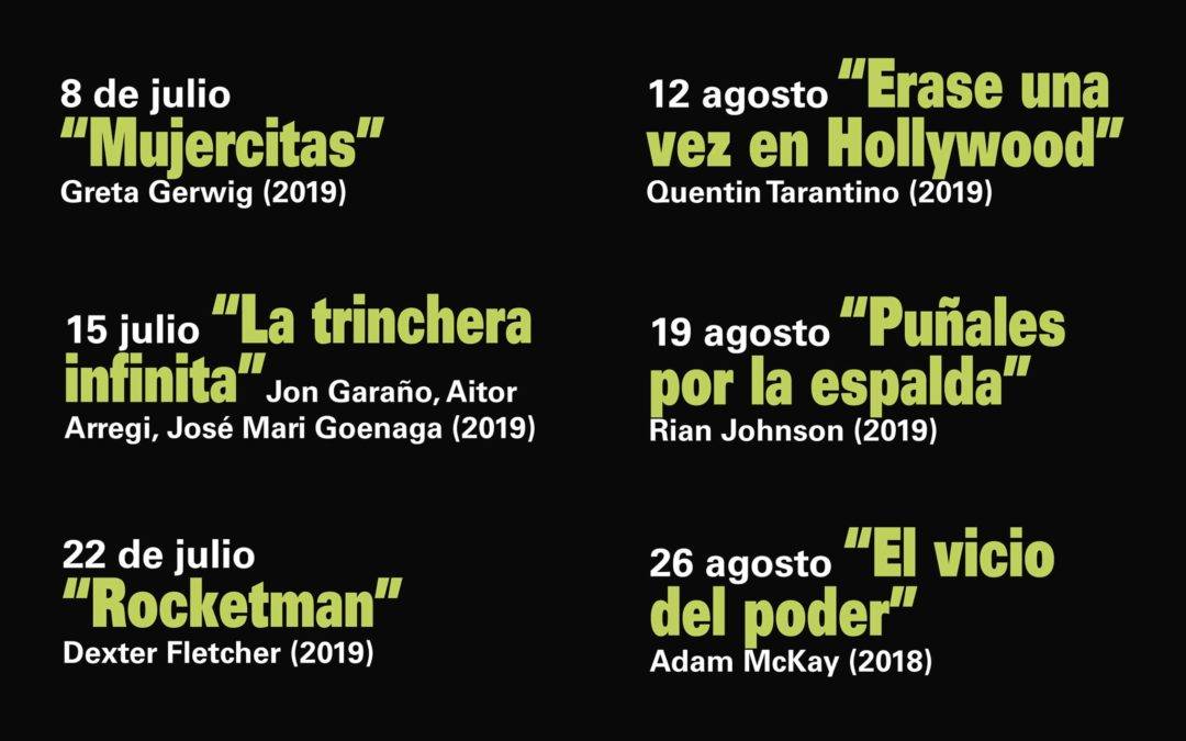 Películas del ciclo CineMA Plaza 2020