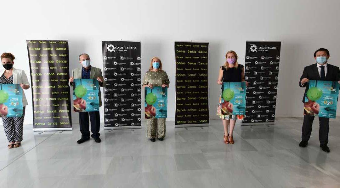 La asesora de Programas del Instituto Andaluz de la Mujer, Ruth Martos Valverde; el director gerente de AGISE, Alberto Arnaldo Arnaldo, la presidenta de CajaGranada Fundación, María Elena Martín Vivaldi; la directora del Instituto Andaluz de la Mujer, Laura Fernández Rubio y el director corporativo de la Territorial de Bankia en Andalucía, Joaquín Holgado