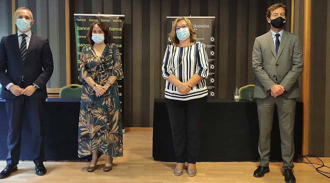 de izquierda a derecha: José Antonio González, María Luisa Grande, Ana Guzmán, Fernando Bueno