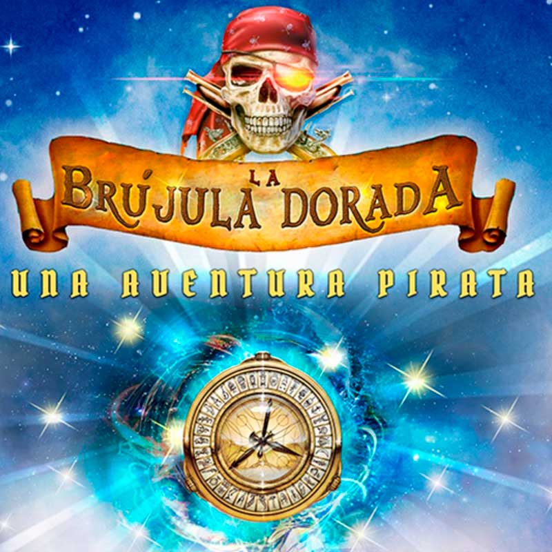 Cartel de la obra 'La brújula dorada'