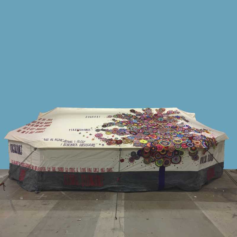 Tienda de refugiados