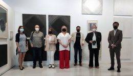 ‘Arte para aprender’, la exposición en la que el arte contemporáneo dialoga con los alumnos Foto de familia de la presentación de la exposición ‘Arte para aprender’ 2021