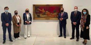 El Centro Cultural CajaGranada acoge la exposición ‘Obras emblemáticas del siglo XIX en la Colección Fundación Cajasol’ Foto de familia de la presentación de la exposición ‘Obras emblemáticas del siglo XIX en la Colección Fundación Cajasol’