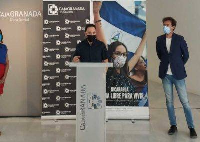 El Centro Cultural CajaGranada acoge la proyección de ‘Nicaragua, patria libre para vivir’, el documental que retrata la represión en el país centroamericano