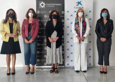 CajaGranada Fundación, CaixaBank y la UGR renuevan su compromiso para fomentar el emprendimiento