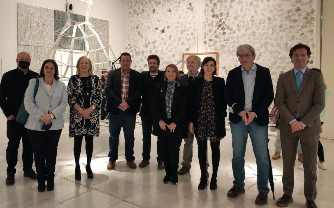 Foto de familia de la inauguración de 'Arte para aprender 2022'
