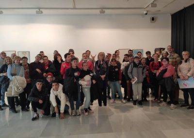 Arte e inclusión se dan la mano en el Centro Cultural CajaGranada a través de dos exposiciones