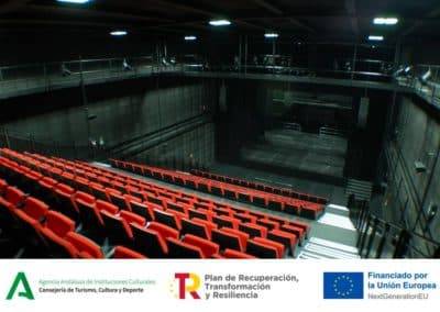 El Teatro CajaGranada moderniza sus instalaciones y servicios gracias a las ayudas ‘Next Generation UE’ para la modernización y gestión sostenible de las infraestructuras de las artes escénicas