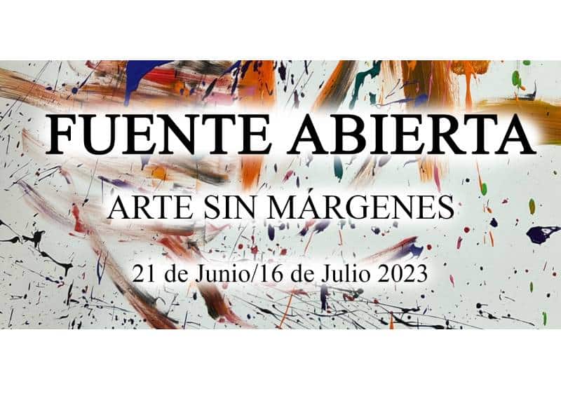 Cartel de la exposición 'Fuente abierta. Arte sin márgenes'