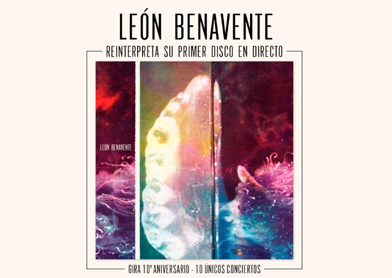 Cartel de la Gira 10º aniversario León Benavente