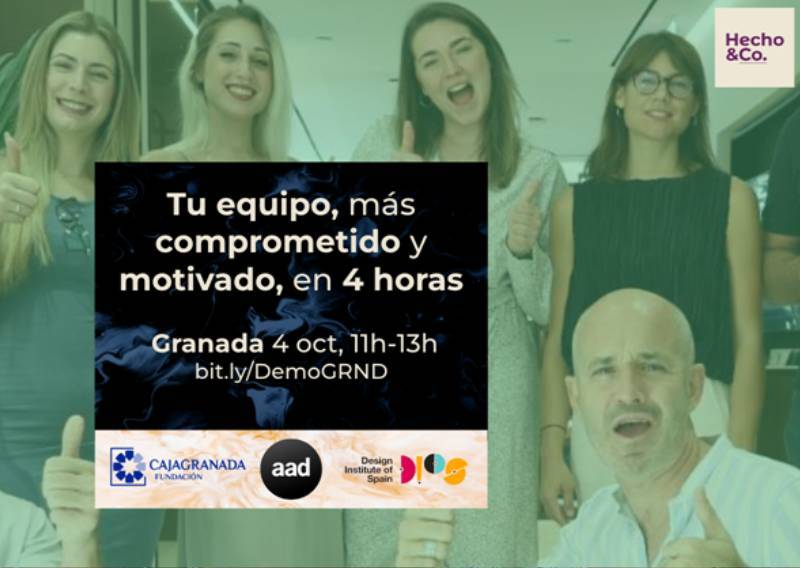 Grupo de personas motivadas