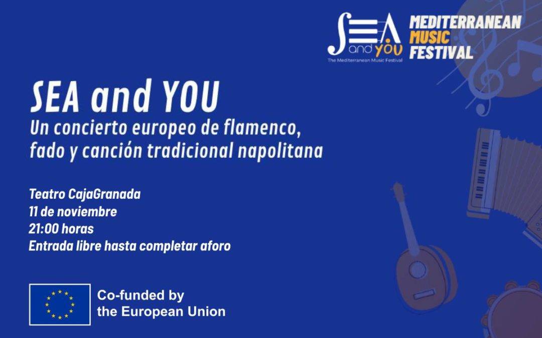 Infografía de 'SEA and YOU. Un concierto europeo de flamenco, fado y canción tradicional napolitana'