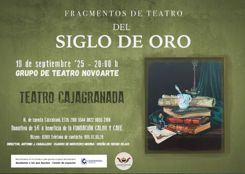 Infografía de 'Fragmentos teatrales del Siglo de Oro'